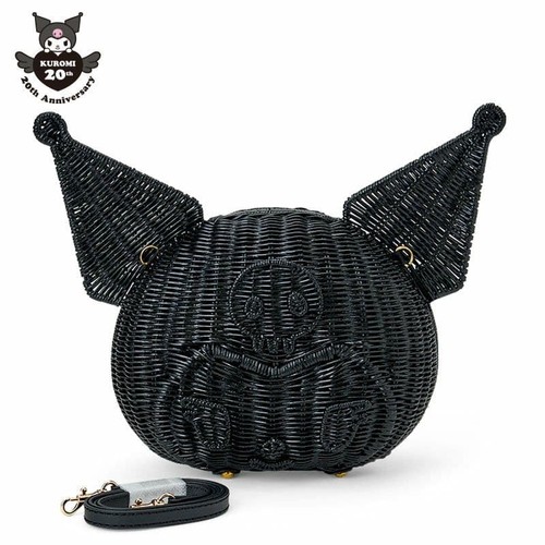 Sanrio kuromi rattan korb - sanrio,